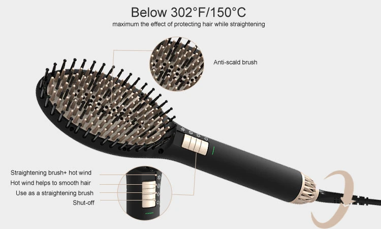 Top Quality Styling Hair Straightener One Step Hot Air Brush