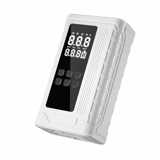 Booster de batterie automatique d'urgence 12V, démarreur de saut de batterie de voiture avec compresseur d'air de gonfleur de pneu